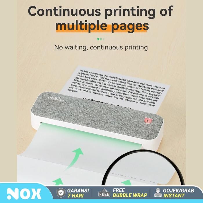 

Peripage Thermal A4 / Hvs Paper Kertas A40 Roll Dan Folded