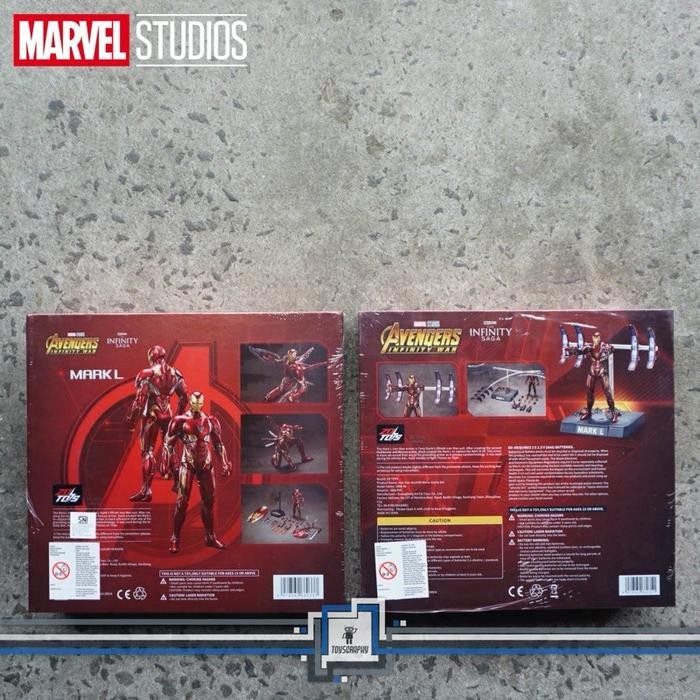 ZD Toys Iron Man Mark 50 Ironman MK L Mainan Action Figure Avengers