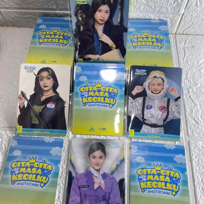 PHOTOCARD JKT48 CITA CITA MASA KECILKU 100% OFFICIAL