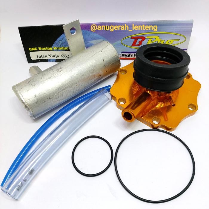 INTAKE KARBURATOR NINJA 150 R 150 RR UKURAN 32 + TABUNG YEIS BPRO