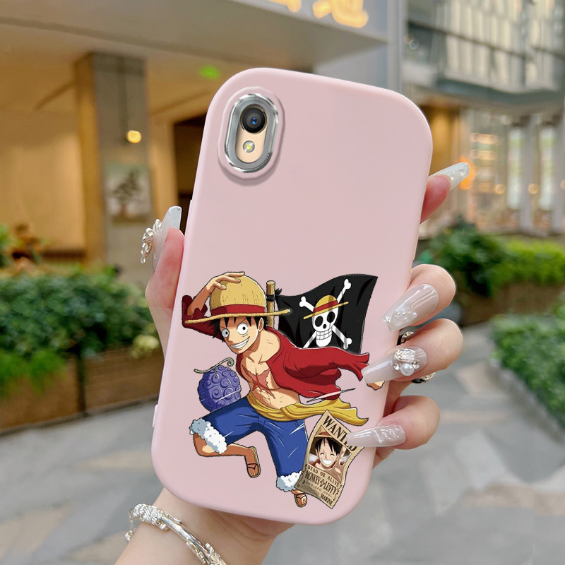Casing Hp Untuk OPPO A37 A37F Case Casing pola Topi jerami anak laki-laki Kesing HP Cesing Silikon S
