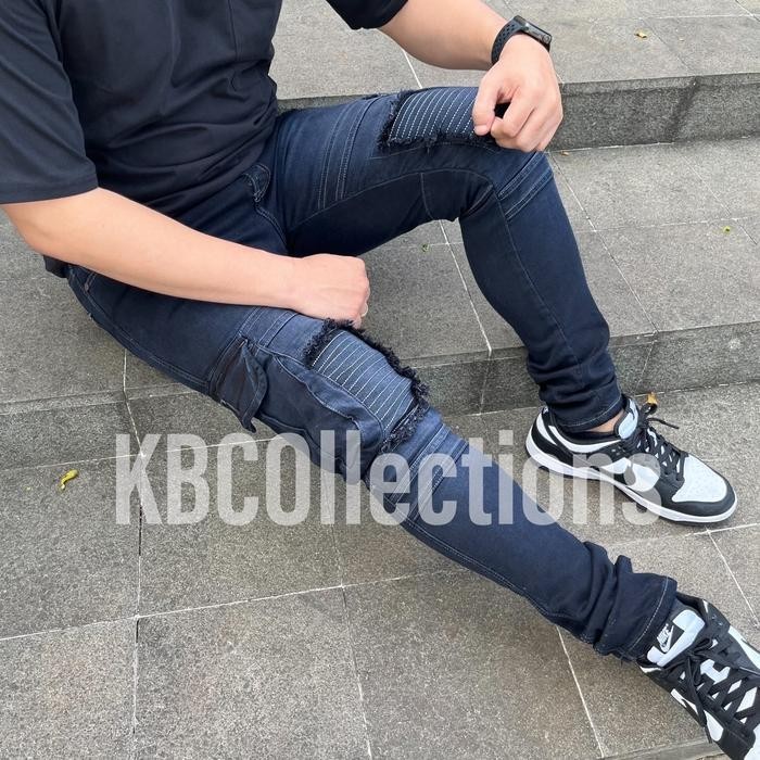 Pilihan- Biker Cargo Jeans Premium