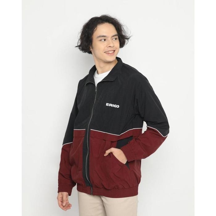 Pilihan- Erigo Windbreaker Jacket Clint Burgundy