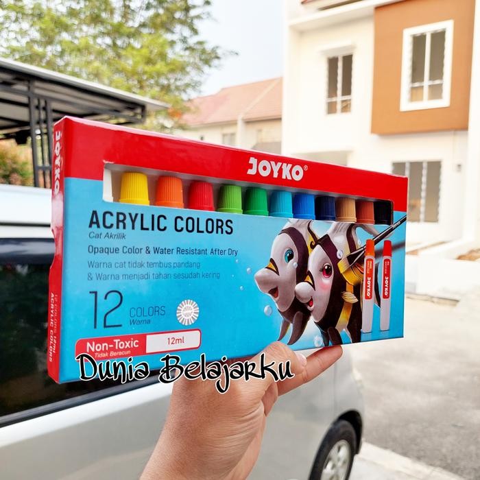 

NEW PRODUK CAT AKRILIK / ACRYLIC TITI SET 12ML MAWAR-89