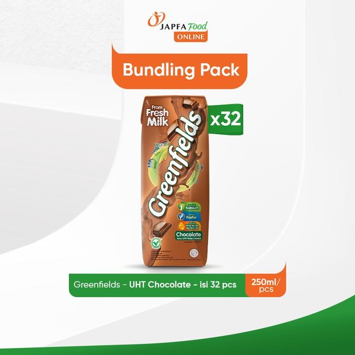 

Pilihan- Greenfields Susu Uht Chocolate 250 Ml - Isi 32 Pcs