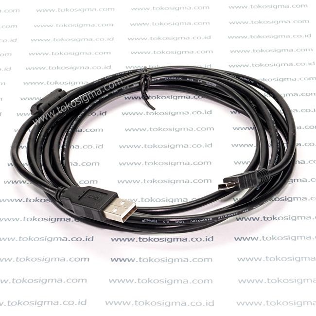 Pilihan- Kabel Usb 2.0 To Mini Usb Pin 5 Howell 3 Meter