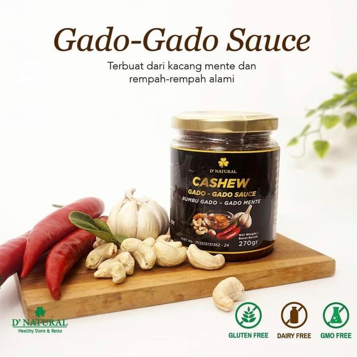 

Stok Baru Bumbu Gado Gado DNatural Organik 270 Gram