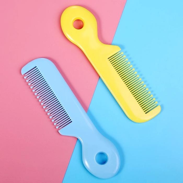 

Sisir Rambut Bayi tidak tajam / Sisir bayi/ safety comb / sisir lembut untuk baby.