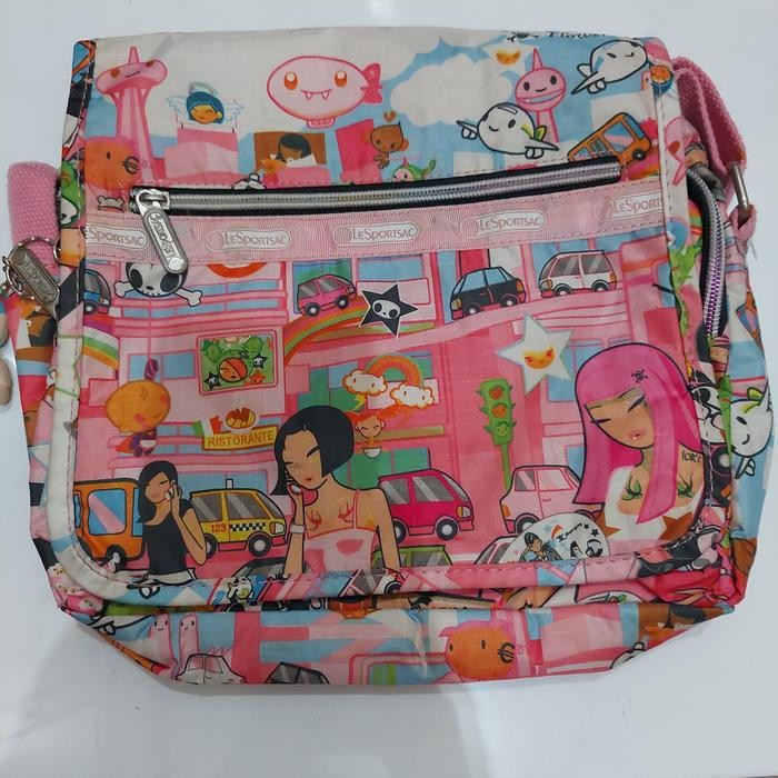 preloved tas selempang anak lesportsac original Kode 1354
