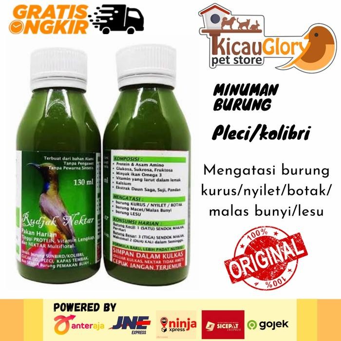 Pilihan- Rudjak Nektar Rujak Nektar Makanan Minuman Burung Pleci Kolibri 130 Ml