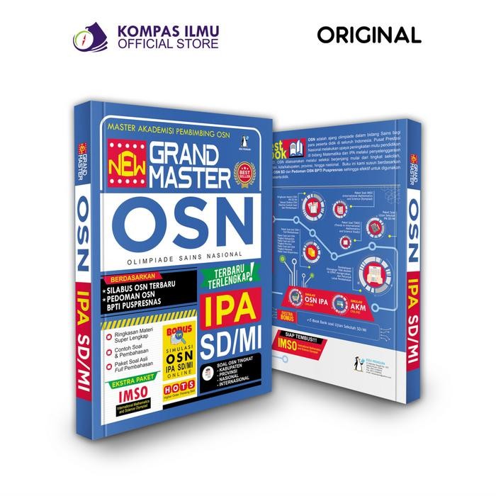 

Buku GRAND MASTER OSN OLIMPIADE SAINS NASIONAL IPA SD/MI