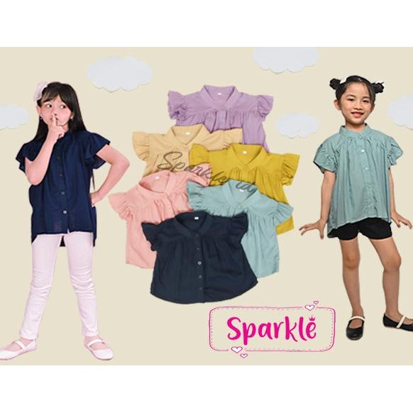 Pilihan- Pakaian Anak Perempuan, Curly Blouse Pendek