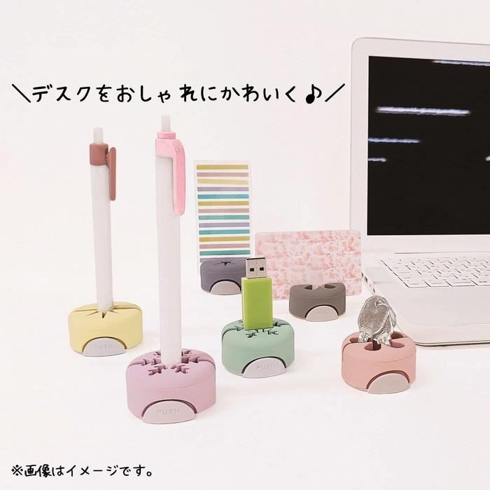 

Kutsuwa Air Pita Stand Pen Stand Pen Holder For Desk Tempat Pulpen Ak059