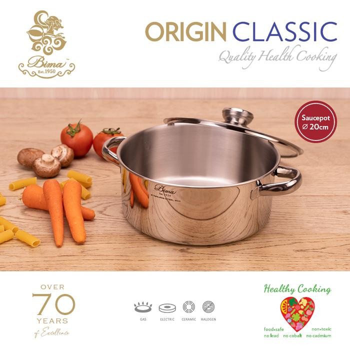 Pilihan- Bima Origin Classic Saucepot 20Cm