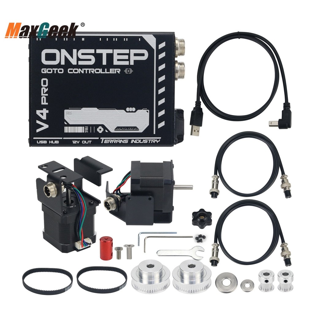Maxgeek V4 EQ3D Lite Onstep EQ3D Equatorial Mount V4 GOTO Upgrade Kit
