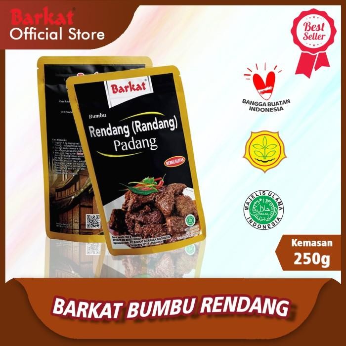 Stok Baru Bumbu Rendang Padang/ Bumbu Rendang Padang Asli/ Bumbu Rendang Barkat
