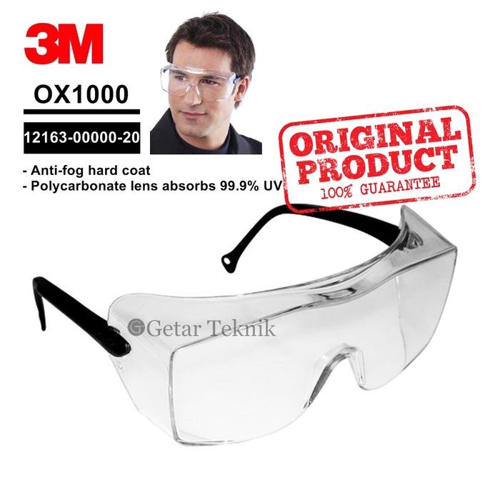 Kaca Mata Safety 3M Ox1000 Protective Eyewear 2000 12163-00000-20