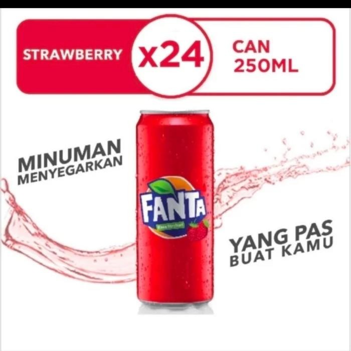 

Stok Baru FANTA KALENG 250 ML KARTONAN (KHUSUS GOSEND / GRAB)