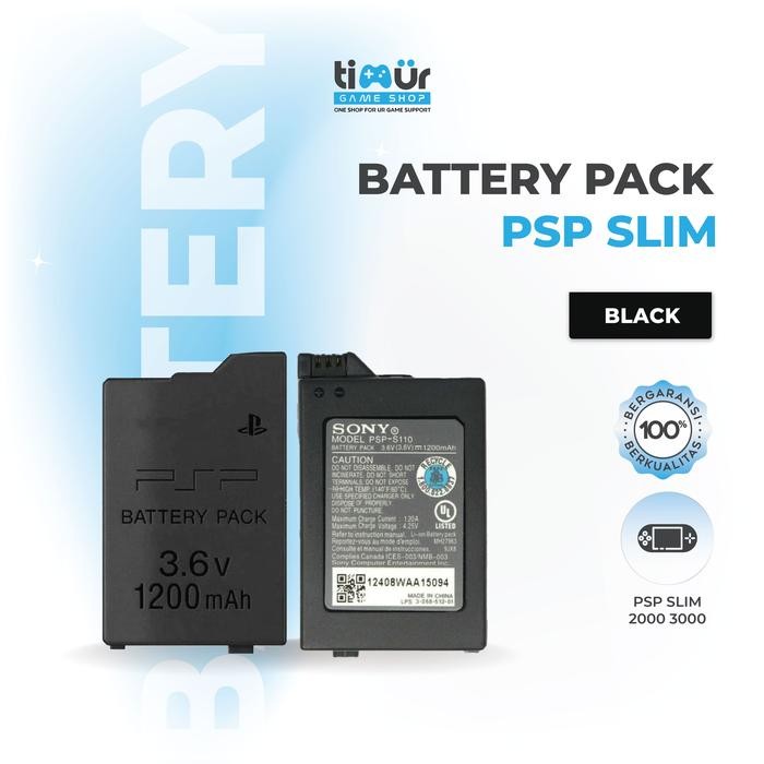 Pilihan- Battery Batre Baterai Mesin Psp Slim 2000 3000