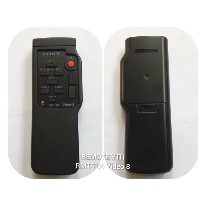 Remote Handycam Sony Rmt-708 Video 8 Original (092) Copotan