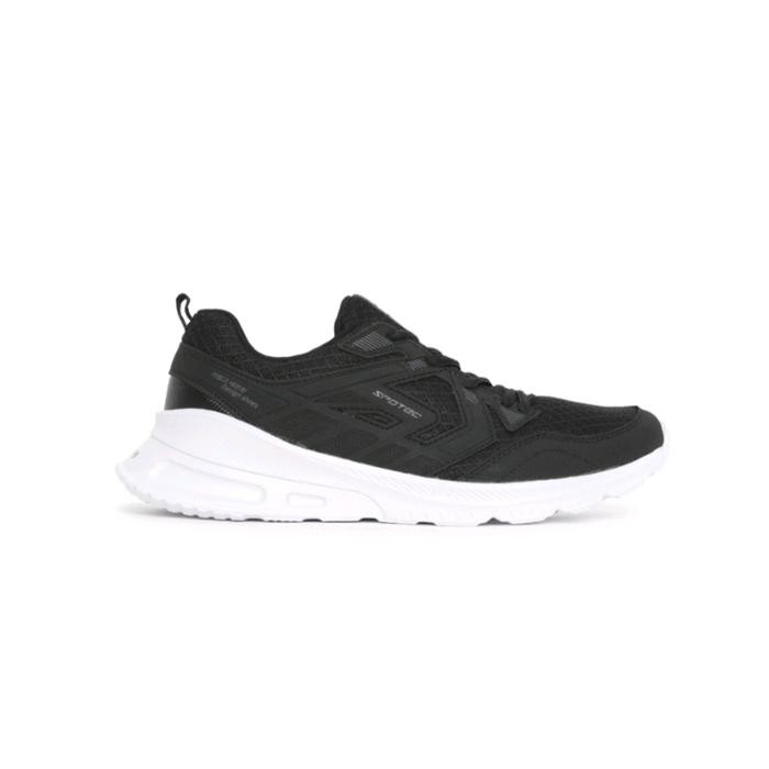 NEW Sepatu Running Spotec Valco Sepatu Sekolah Sepatu Lari BLK WHT SALE