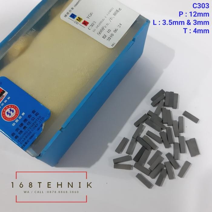Mata Widia YG6 C303 / Pahat Widia Tungsten YG-6 C303 / Widia C303 BOX