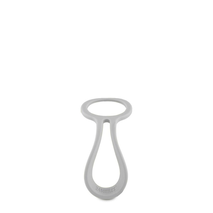 24Bottles Clima Lid, Bottle Tie - Light Grey
