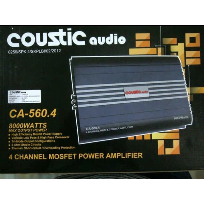 Ready Power mobil 4 channel coustic audio CA - 560.4 / CA-560.4