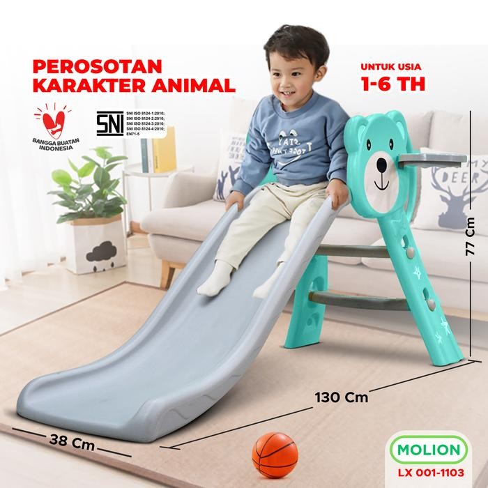 TERBARU SPEEDS PEROSOTAN ANAK PROSOTAN AYUNAN MAINAN SELUNCURAN PLASTIK KARAKTER KUDA KUDAAN PAGAR