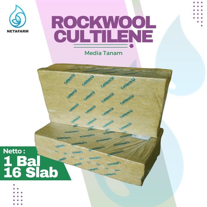 Stok Baru Rockwool Cultilene 1 Bal / 16 slab