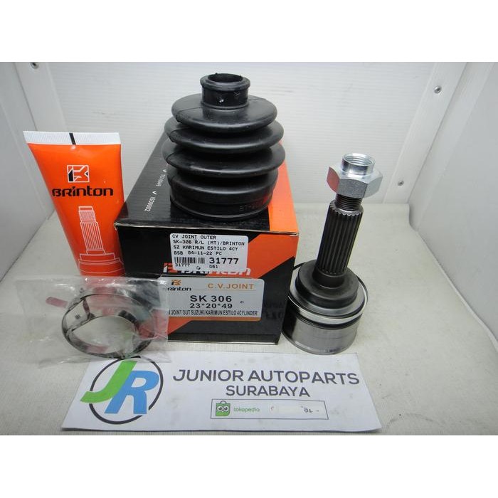 CV JOINT LUAR SUZUKI KARIMUN ESTILO 4CY BRINTON