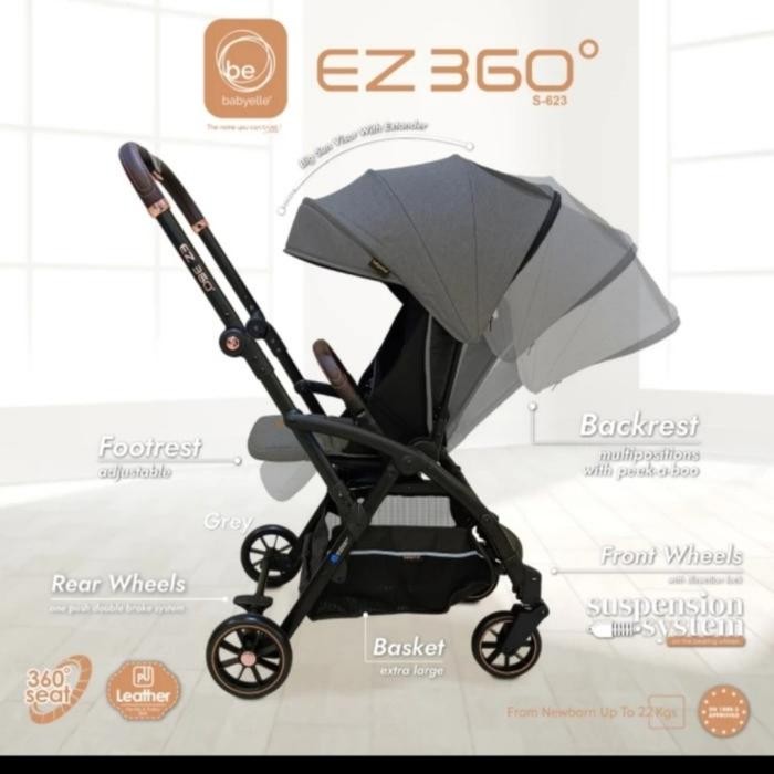 #NEW Stroller Kereta Bayi BabyElle EZ Switch S523 RS