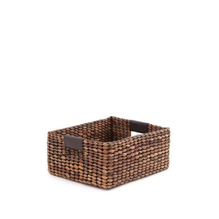 Rectangle Buco Espresso/Keranjang Eceng Gondok Multifungsi