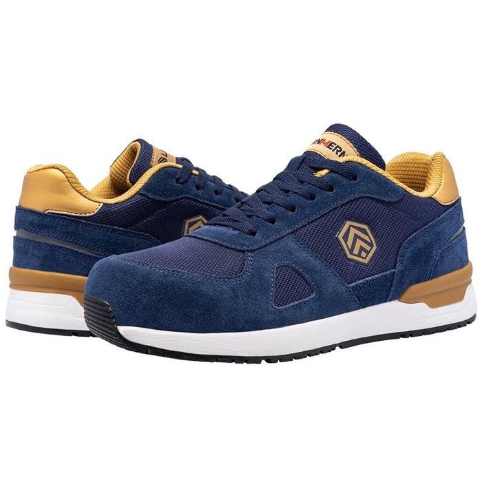 Sepatu Safety Shoes Larnmern L9096 S1 Src Anti Statis Esd Sepatu Kerja Pria & Wanita Model Sneaker