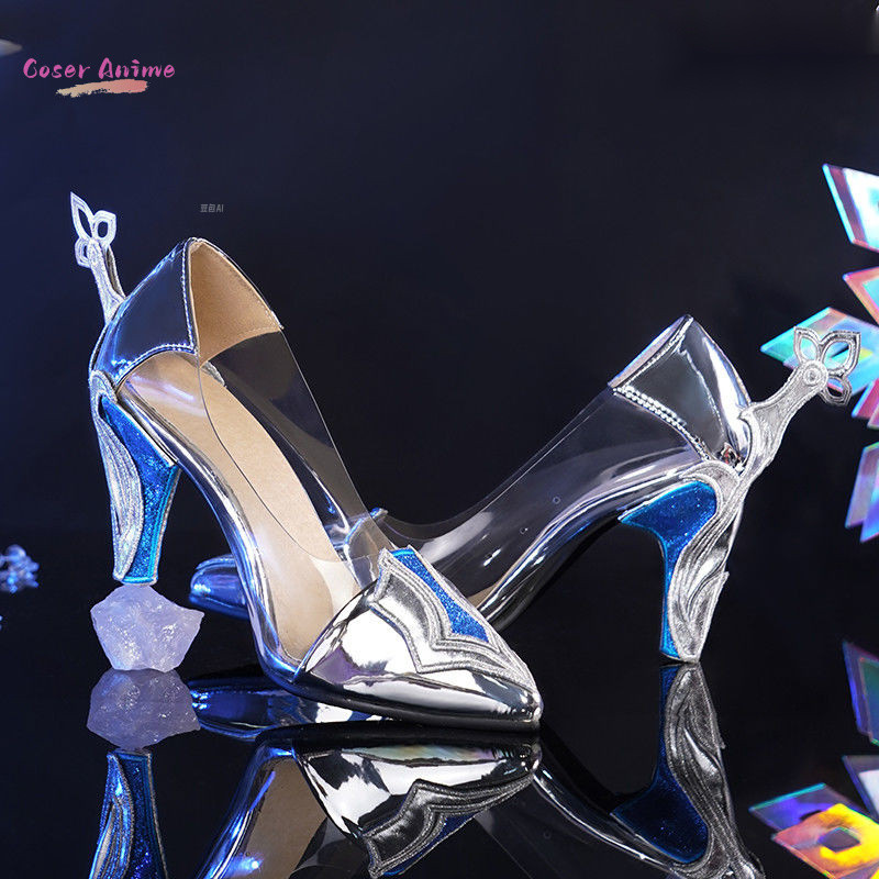 COSER GAME GENSHIN IMPACT EULA COSPLAY COSTUME SHOES ANIME CHARACTER HALLOWEEN CARNIVAL PARTY PROP