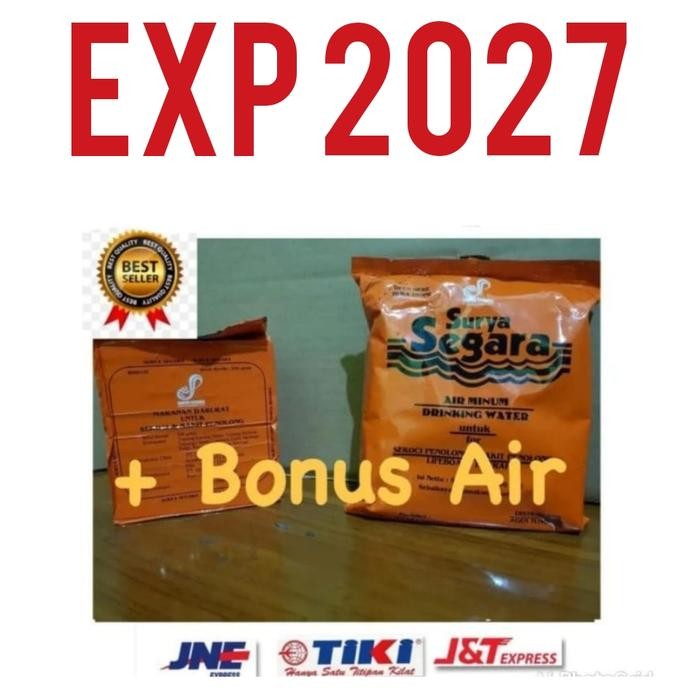 Survival Food and Emergency Water MRE Ransum Sar TNI