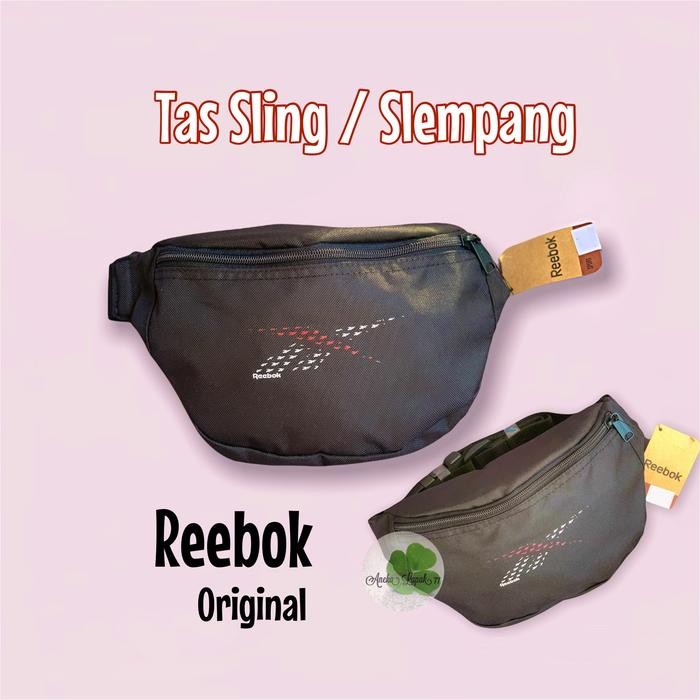 Reebok Waist Sling Bag Original Tas Selempang Murah