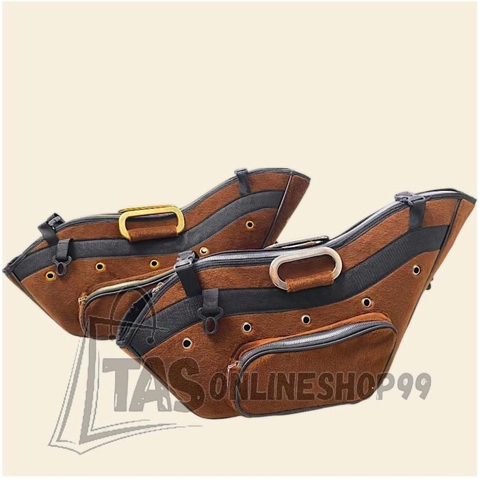 t00e- Tasonlineshop Tas Kiso Ayam Bangkok Bahan Bulu Beludru Premium - Tas Kiso Ayam