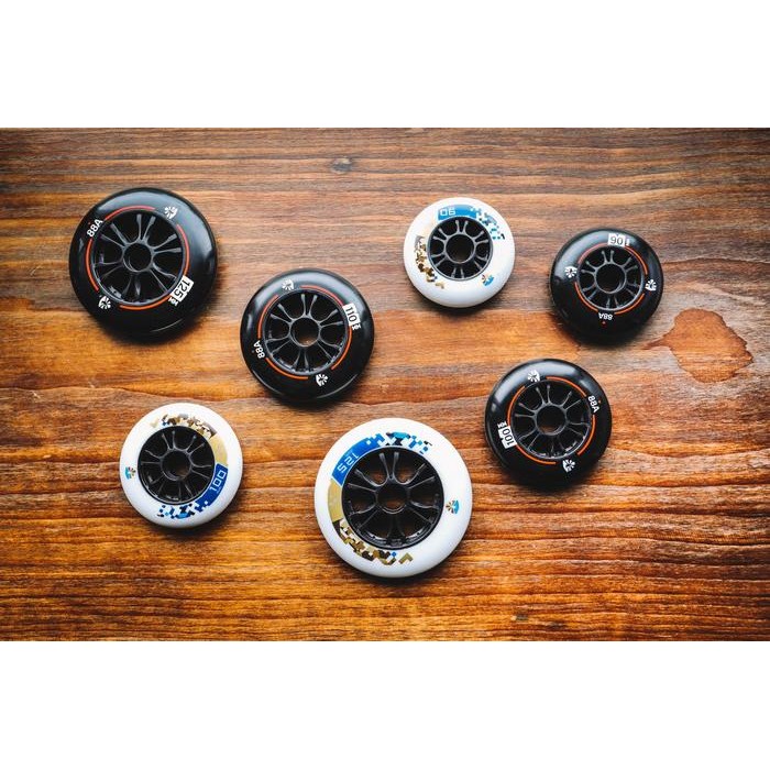 ban sepatu roda wheel inlineskate flying eagle 100mm