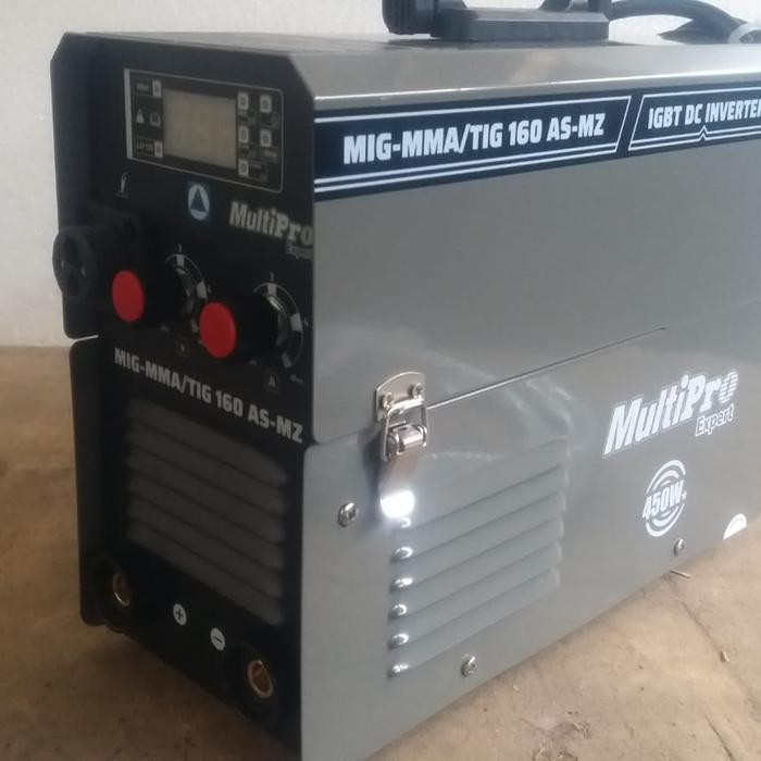 Gercep Mesin Las Multipro Mig Mma Tig 160 As-Mz Las Co Tanpa Gas Migi Co2 Igb Terlariss 