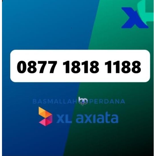 Nomor Cantik XB77 1818 1188 Perdana XL 4G 5G YOP925