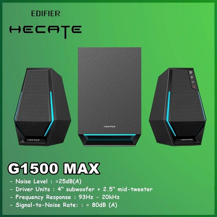 9rpp- Edifier Hecate G1500 Max G1500Max G 1500 Multimedia 2.1 Desktop Gaming Wireless