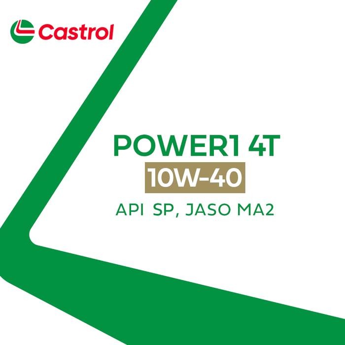 ys7r- Oli Mesin Motor Castrol Power1 4T 10W-40 (0.8L)