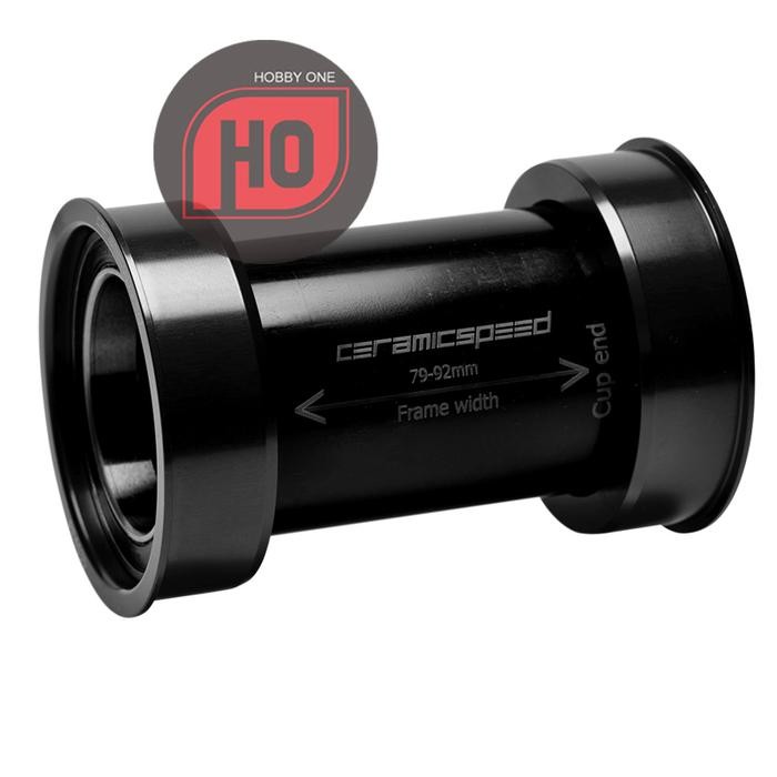 Ceramic Speed PF4630 Black Coated - BB PF30 BBright PF30A EVO386