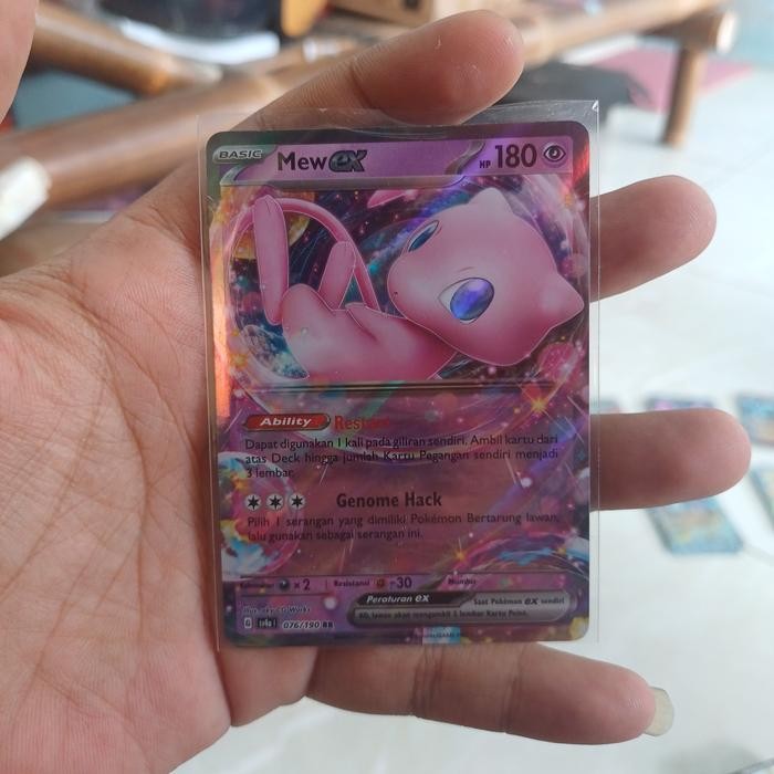 j225- Mew Ex Rr Sv4A Pokemon Tcg Indo