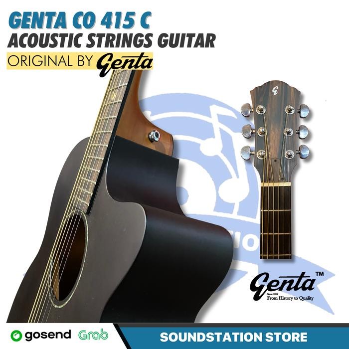 GENTA CO 415 C Acoustic Guitar Gitar Akustik CO415C