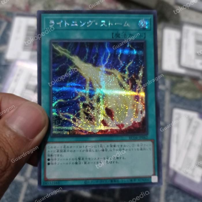 7q81 Yugioh Ocg Lightning Storm Secret Rare