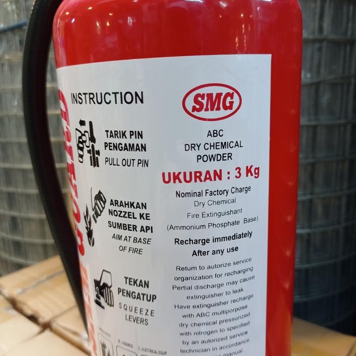 eqam- Apar Powder 3 Kg / Apar Dcp 3 Kg / Tabung Pemadam Isi Powder