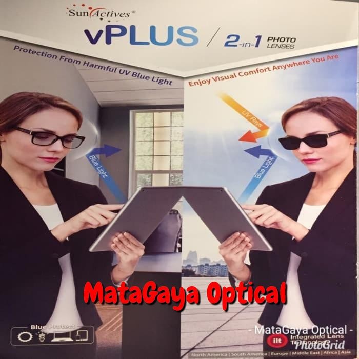 Promo Lensa Kacamata Ilt Fsv 1.56 Sunactives Vplus Steel