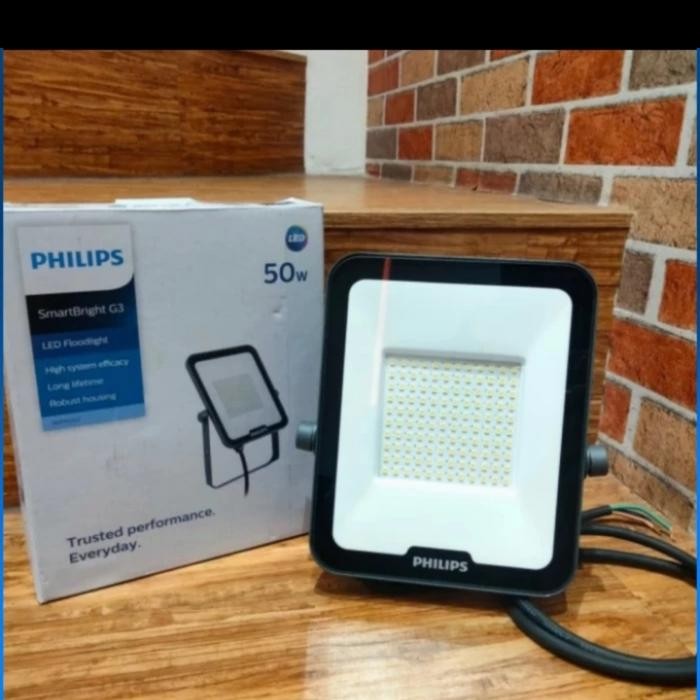 Led Philip 50W Lampu Sorot Tembak Jalan 50 Watt Outdoor Garden Taman
